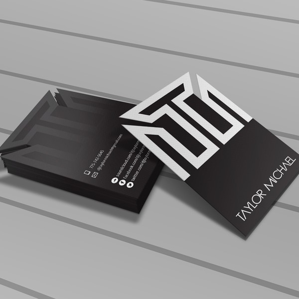 New business card wanted for DJ Taylor Michael