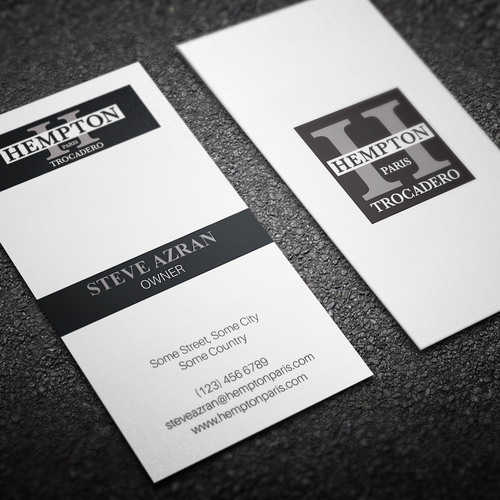 Business card contest entry by sashadesigns