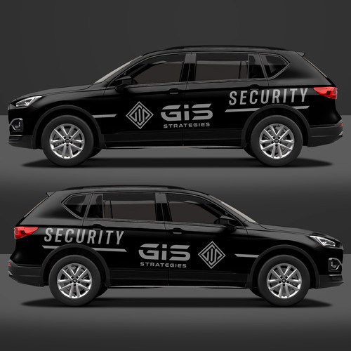security patrol car Design by DuhaCreative
