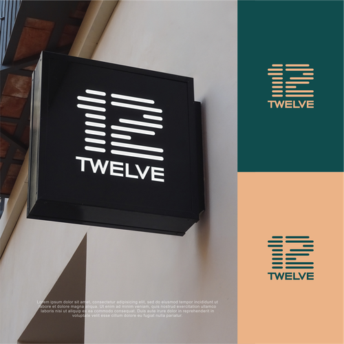 Design a Minimalistic and Sophisticated Logo & Brand Identity Pack for 'Twelve' Guesthouse in Bali" Design by Ikan Tuna