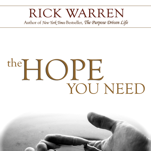 Design Rick Warren's New Book Cover Design réalisé par Mandy Kocevar