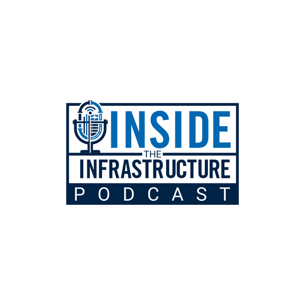 Design by Mieko® titled "Inside the Infrastructure Podcast"