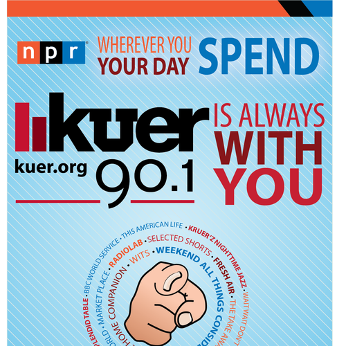 Design di Create a bold and smart advertisement for KUER 90.1 di crushfade