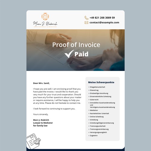 Correo electrónico propuesta en el concurso por karinalexandra4