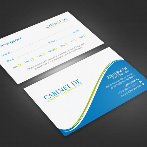 Business card contest entry by chandrayaan.creative