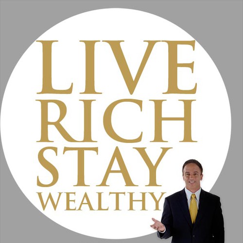 book or magazine cover for Live Rich Stay Wealthy Design by _renegade_