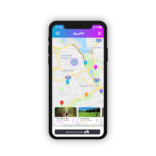 Designs Looking for the perfect App design for a simple way to find