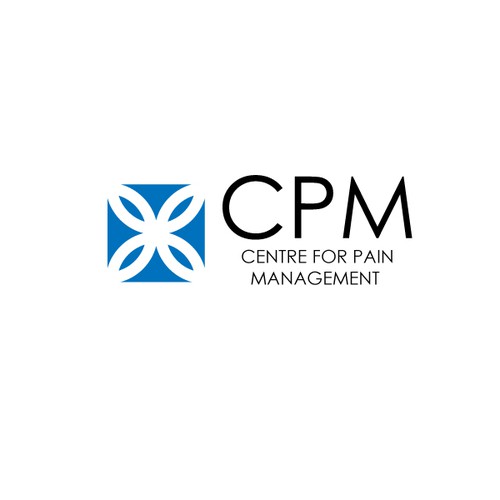 Center for Pain Management logo design Diseño de semuasayangeko