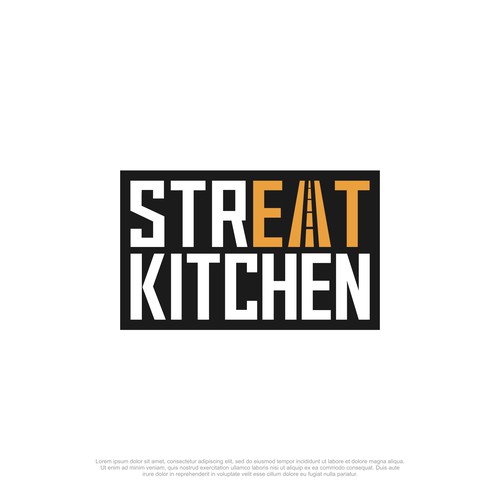 strEAT Kitchen Logo Design by Jono.