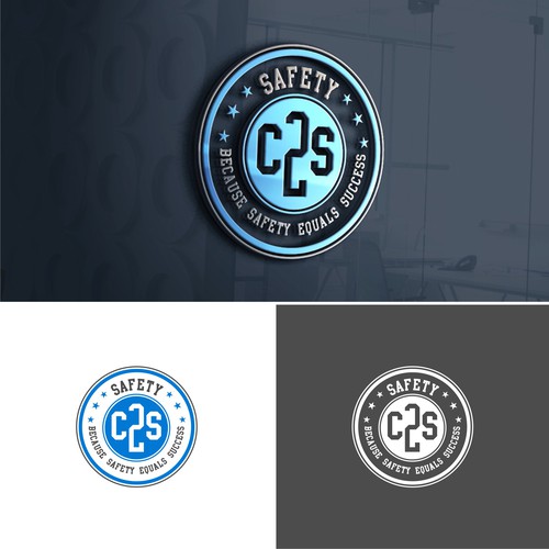 Organization Logo with a mission for safety + compliance Design by sunshine_design