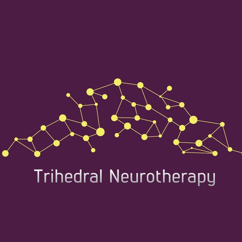 create a logo that contains both particle and wave, star and surf for Trihedral Neurotherapy Design by Footstep