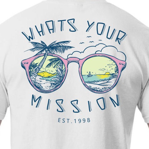 Design a cool surf style t-shirt for adventure company Diseño de BRTHR-ED