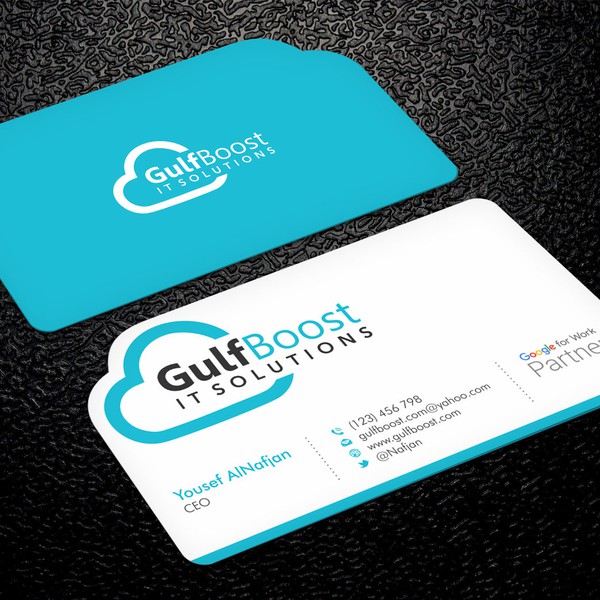 Die-cut Business Card