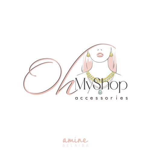 Logo attractif pour Oh My Shop, boutique en ligne d'accessoires mode ...