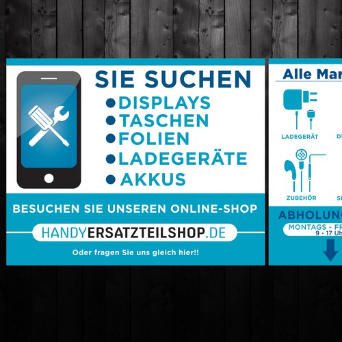 Signage contest entry by D'Signs..