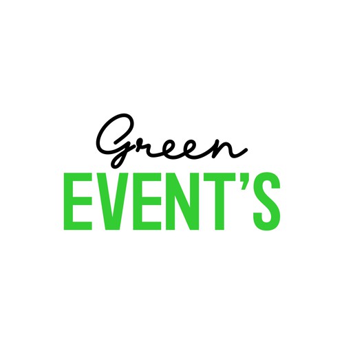 GREEN EVENT'S need his logo Diseño de DevDevit   ★ ★ ★ ★ ★