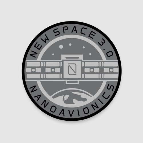 Exclusive Satellite Mission Patch Design Diseño de maspoko