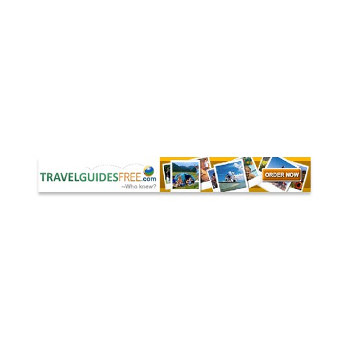 Create the next banner ad for TravelGuidesFree Ontwerp door danvel