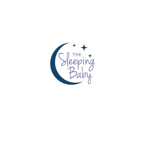 The Sleeping Baby needs a peaceful, fun logo that illustrates a happy ...