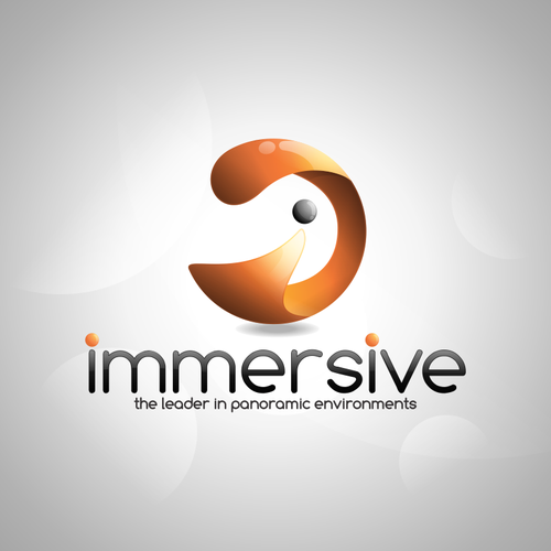 Diseño de Immersive needs a new logo for our panoramic projection company!  FINAL ROUND! de Ai65