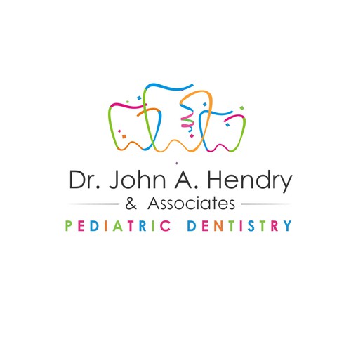 Create a colorful Pediatric Dental Logo Design by meryofttheangels77