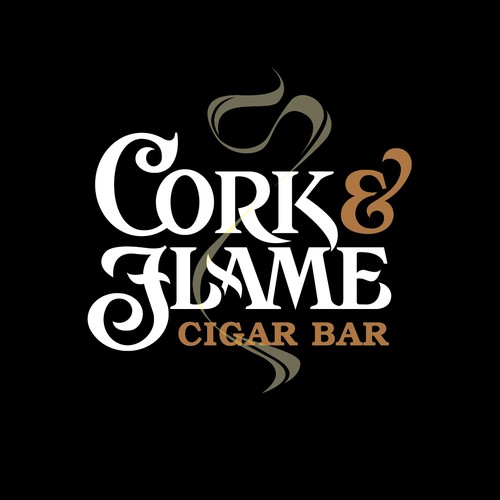 Design a Modern Cigar Bar logo with a touch of class Design by gcsgcs
