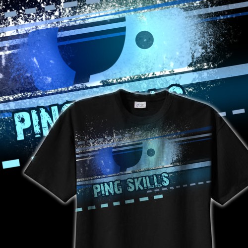 Design the Official T-Shirt for PingSkills Réalisé par Ferangi