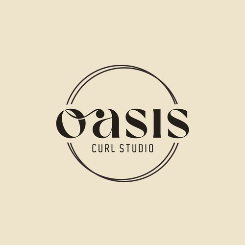 A logo for a curl studio that supports woman in feeling confident in their natural texture Design by perféctroll