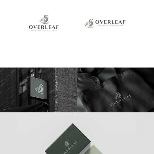Continue "Overleaf" with me to create a stylish logo for high end property buyers Design by VisibleGravity™