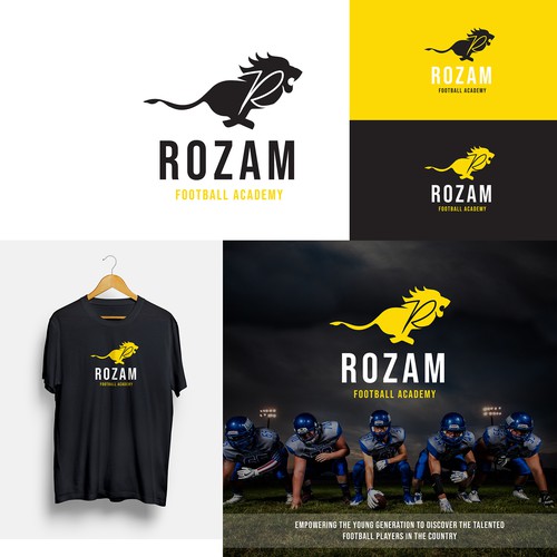New football academy logo Design by Macarena White