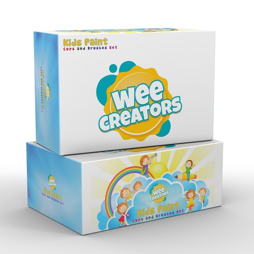Package/Box Design for a Simple Toddler Toy Product packaging contest