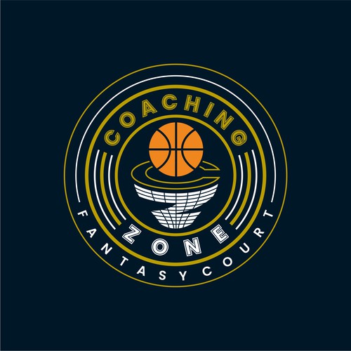 Ein stylishes/kreatives Logo für eine Basketball Fantasy Manager App mit Wiedererkennungs-Effekt Design by Mansoer