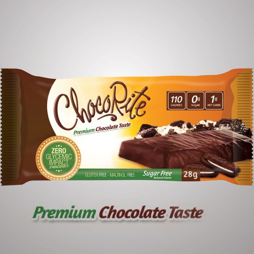 Protein bar wrapper Product packaging contest