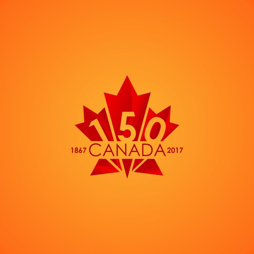 Community contest: Design Canada’s 150th birthday logo! Diseño de HQdesign®