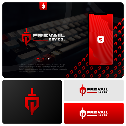 Custom mechanical keyboard vendor needs logo and brand refresh Design by Rudest™