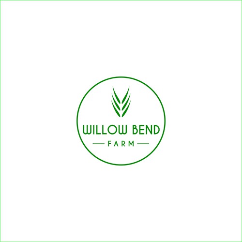 Create a rustic modern logo for our family farm. Design by Arsyart