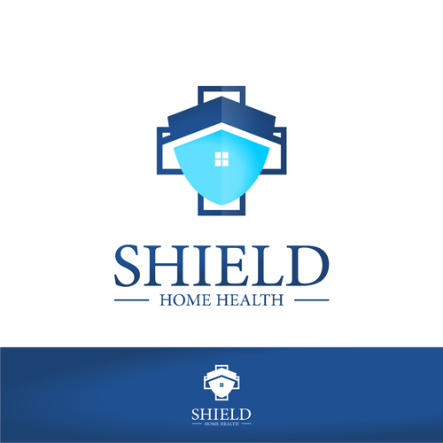 Design a medical field logo that show our name Shield Home Health