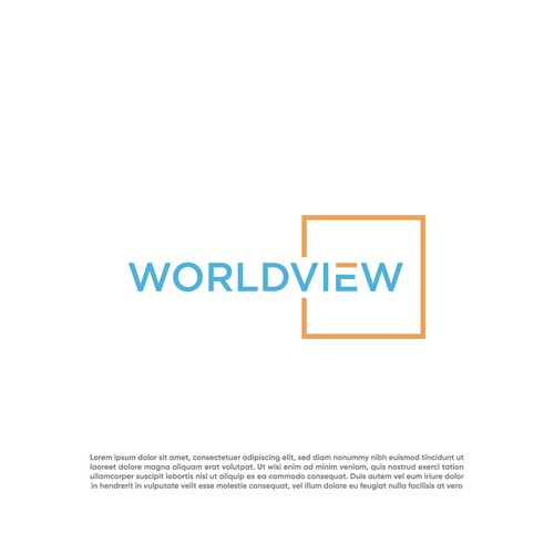 WorldView Magazine Logo Design by Rabeyi