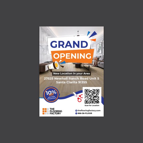 Grand Opening Flyer Réalisé par 2thumbs