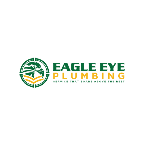 Eye catching and very marketable logo for plumbing company. The company name is Eagle Eye Plumbing Design by Novo_ime