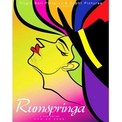 Create movie poster for a web series called Rumspringa Diseño de NM17