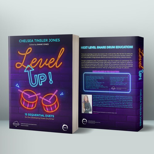 Level Up! book cover Design by IvanoL