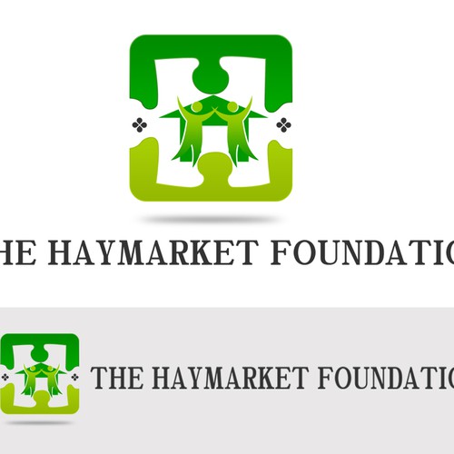 logo for The Haymarket Foundation Diseño de dhanar