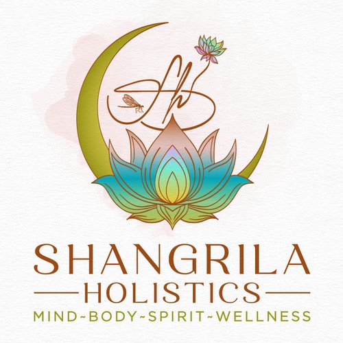 Holistic Wellness business seeks logo representing zen, wellness, peace, harmony and well-being. Design by Ela Brigal