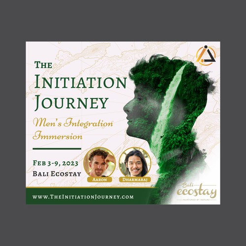The Initiation Journey Retreat for Men Design by Trisixtin