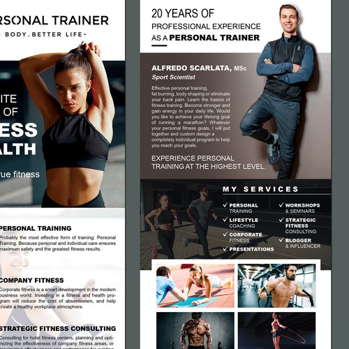 Experienced personal trainer and fitness professional looking for