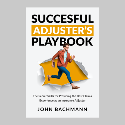 Make a Breakout Insurance Book Cover Design by carlo_a⚡️⚡️⚡️