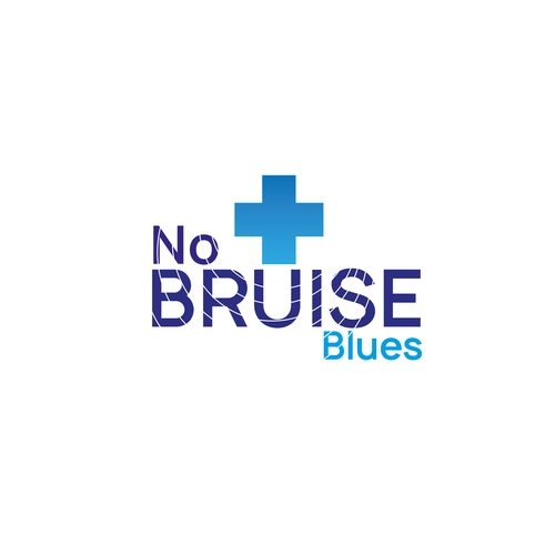 No Bruise Blues - Logo for product packaging for a Bruise and Swelling Product Design by Parallax™