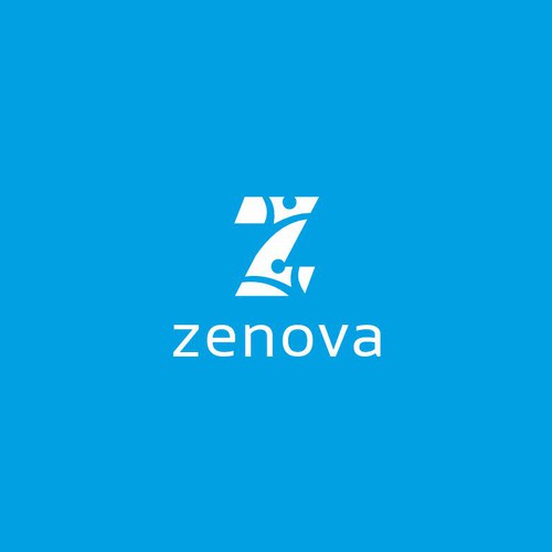 Zenova Logo: Revolutionary suite of health and wellness mobile apps Design by #JD™