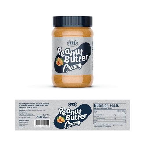 We need a Peanut Butter label that stand out. Design by Rumon79